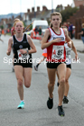 Girls under-15s 2021 Northern 6 and 4 Stage and Young Athletes Road Relays, Redcar. Photo: David T. Hewitson/Sports for All Pics